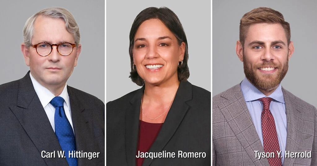 Carl Hittinger, Jacqueline Romero, Tyson Herrold Form Panel at ACC In-House Counsel Conference