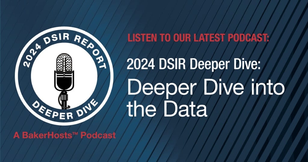 2024 DSIR Deeper Dive: Deeper Dive into the Data