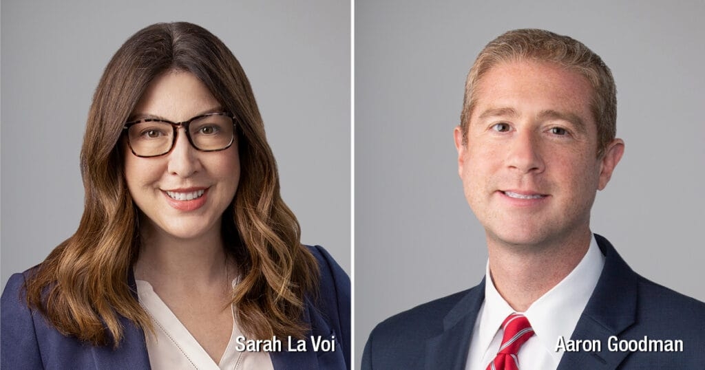 Sarah La Voi, Aaron Goodman Present at ANA Legal Affairs Committee Meeting in Chicago