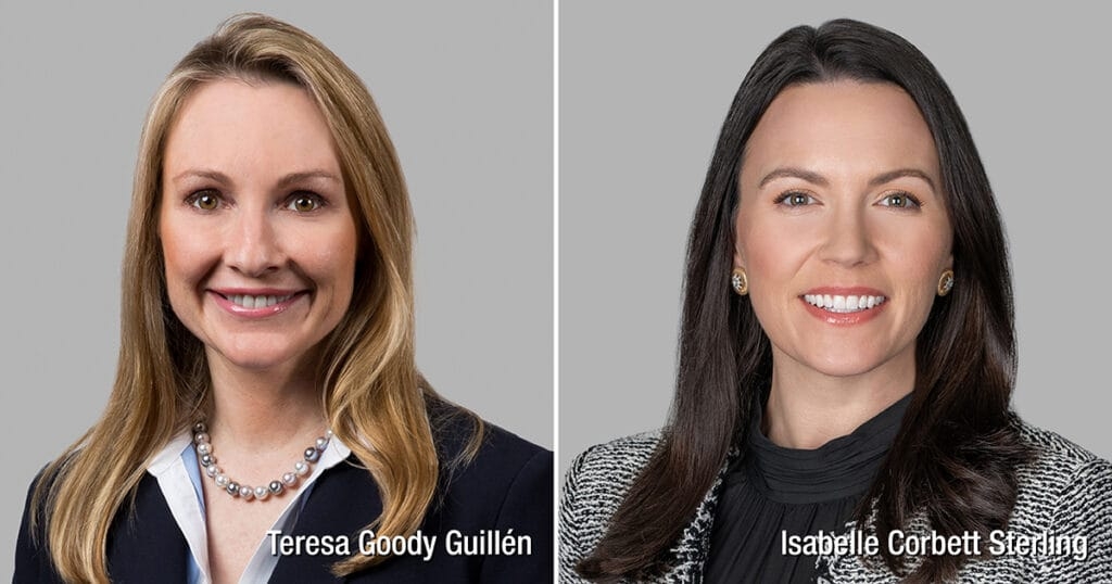 Teresa Goody Guillén, Isabella Corbett Sterling Compare Candidates’ Stance on Crypto and Capital Markets