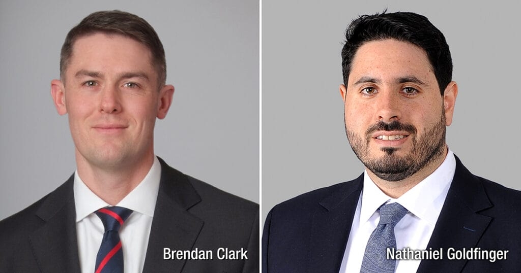 Brendan Clark, Nathaniel Goldfinger Speak at December CIPLA Meeting