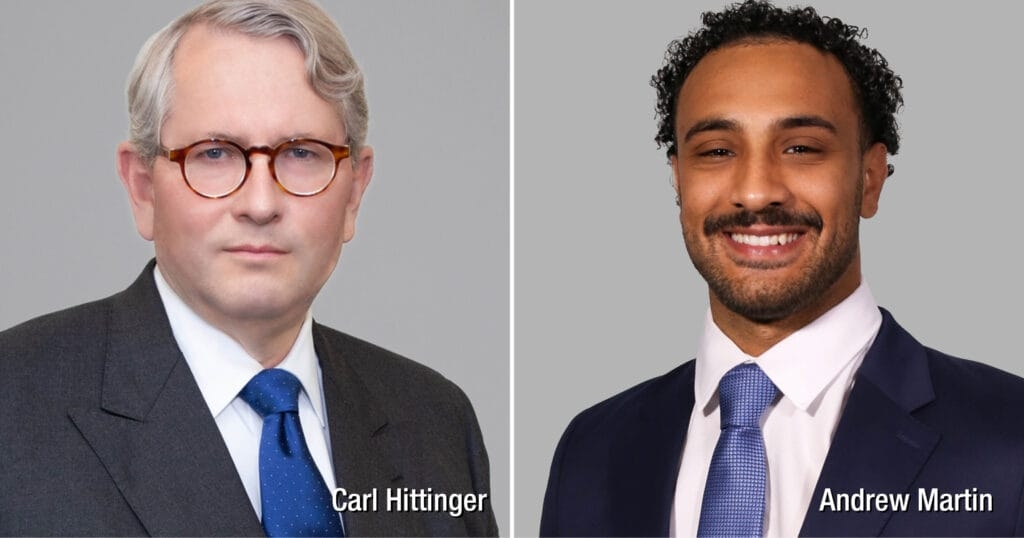 Carl Hittinger, Andrew Martin Look at Antitrust Enforcement Under New Administration