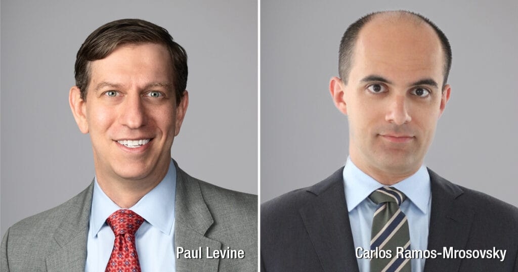 Carlos Ramos-Mrosovsky, Paul Levine Pen Article for Transatlantic Law Monthly