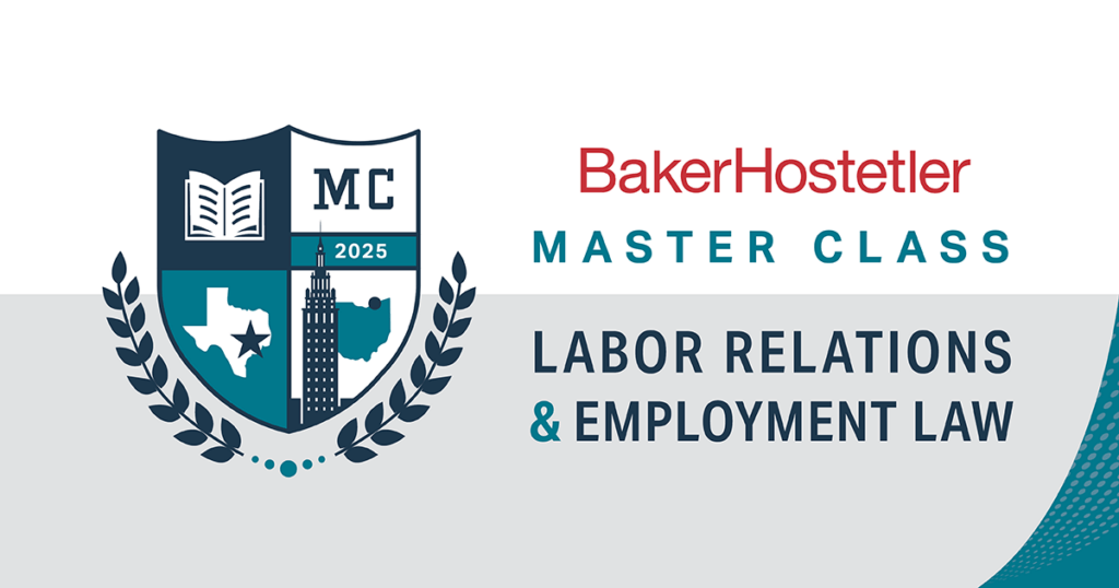 Master Class in Labor Relations and Employment Law