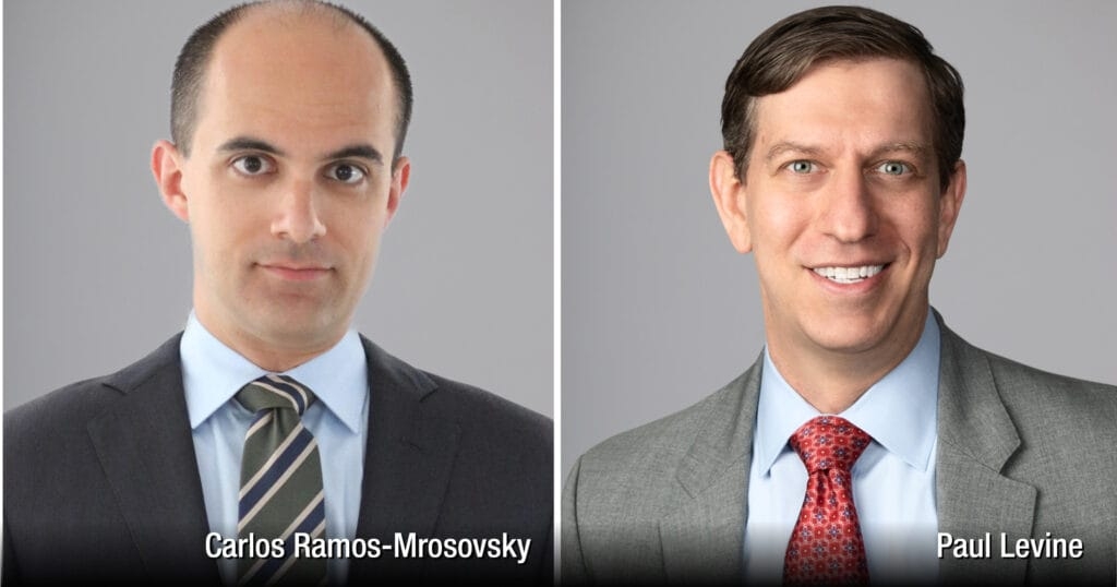 Carlos Ramos-Mrosovsky, Paul Levine Contribute Article to Transatlantic Law Journal