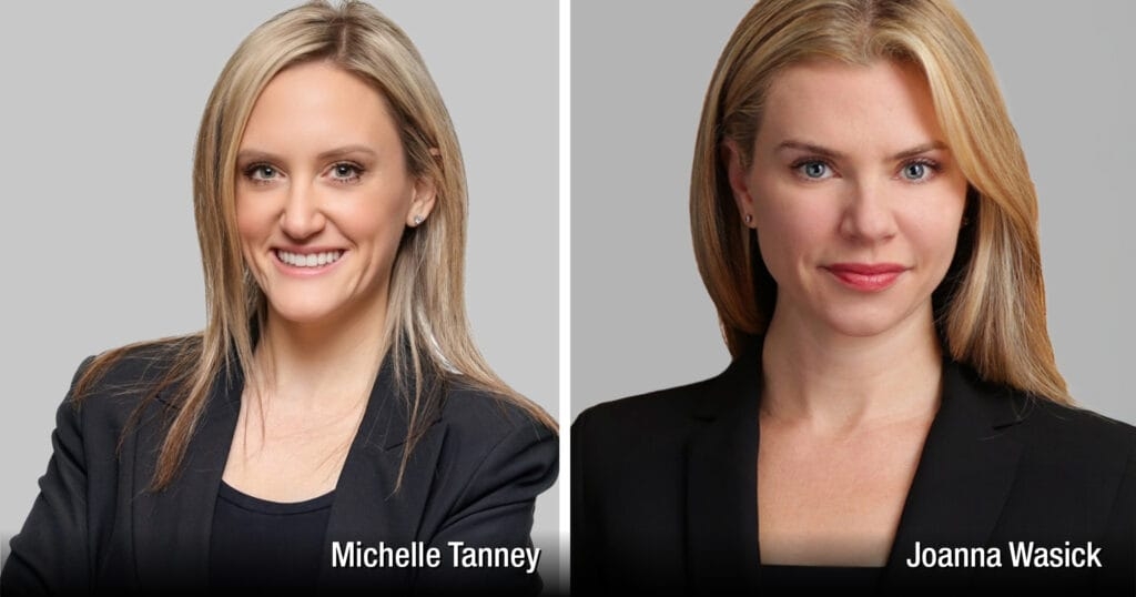 Attorney Intel Names Michelle Tanney, Joanna Wasick as Top 25 Blockchain and Digital Assets Attorneys of 2025