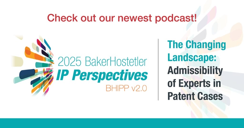 The Changing Landscape: Admissibility of Experts in Patent Cases