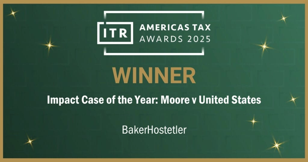 BakerHostetler Wins Impact Case of the Year at ITR Americas Awards