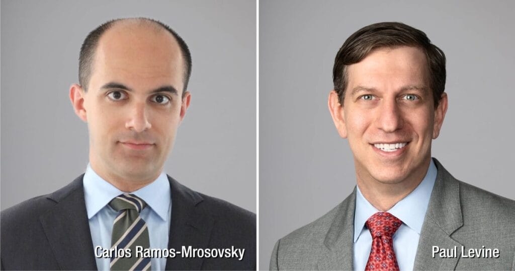 Paul Levine Joins, Carlos Ramos-Mrosovsky Moderates Panel During New York Arbitration Week